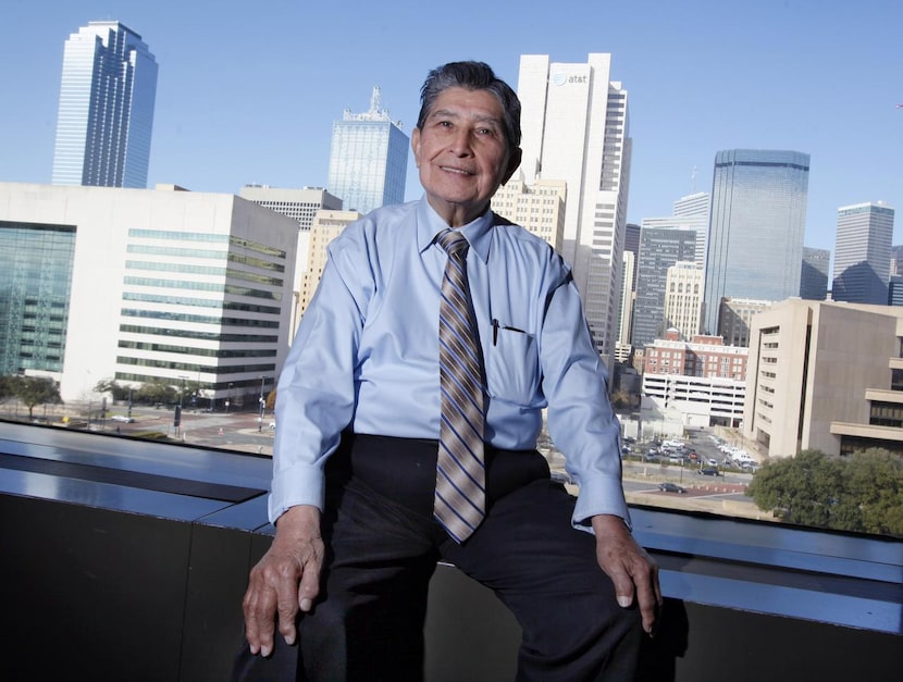 Trinidad "Trini" Garza, one of the pioneers of the Hispanic community in Dallas and an...