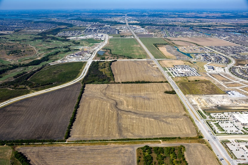 The 77-acre  former Lesso Mall site is on the south side of U.S. 380 near the PGA headquarters.