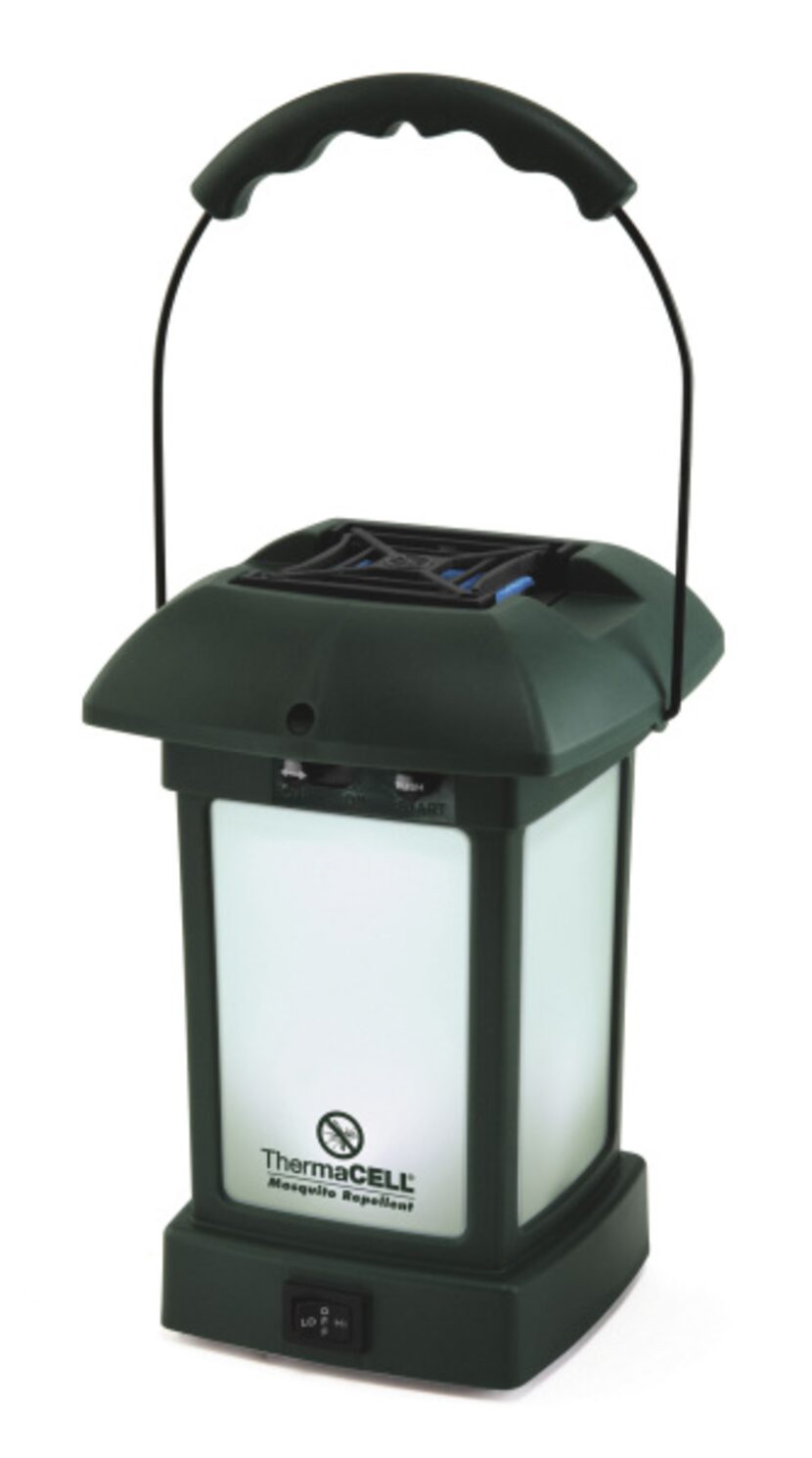 ThermaCell lantern uses butane gas to protect users from mosquitoes.