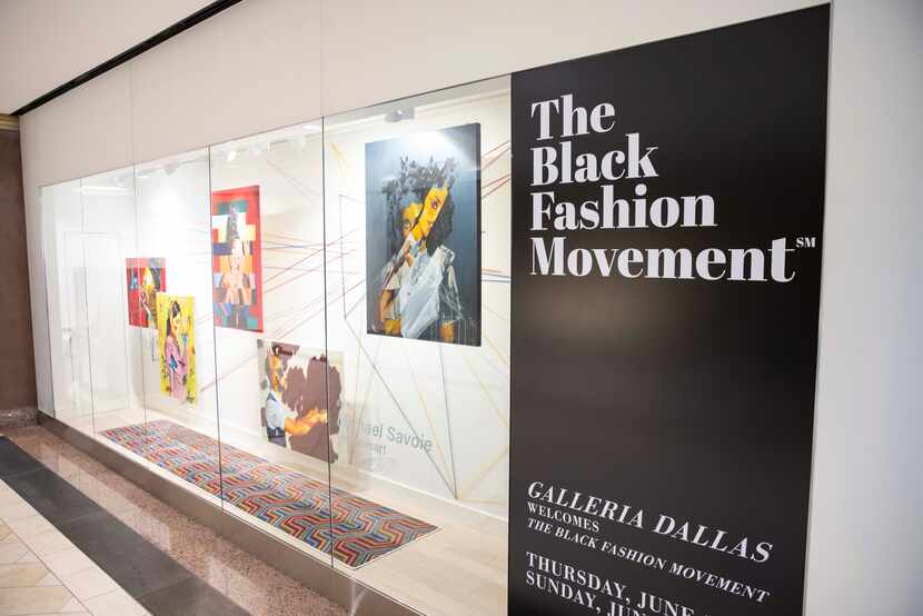 The Black Fashion Movement pop-up runs through Sunday at the Galleria.