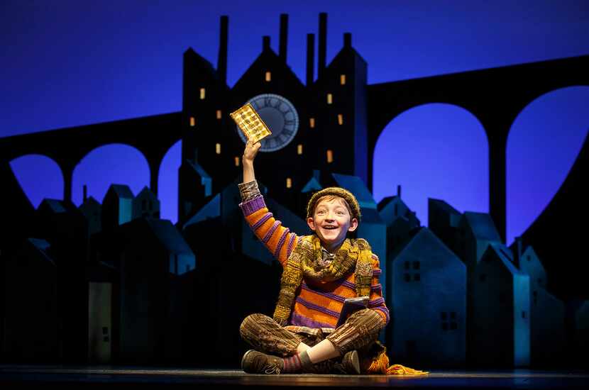 Ryan Foust performed as Charlie Bucket in Charlie and the Chocolate Factory in 2017 in New...