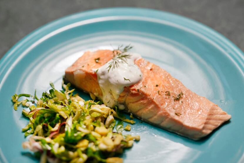 
Slow-Cooker Poached Salmon
