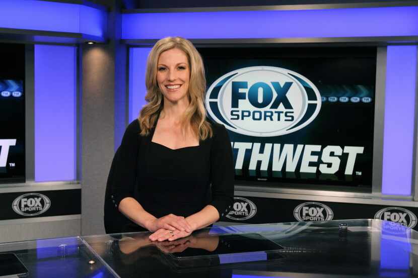 Dana Larson, anchor for Fox Sports Southwest