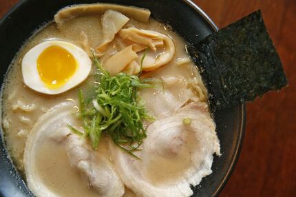 Yama ramen features fresh noodles form Ippudo in New York.