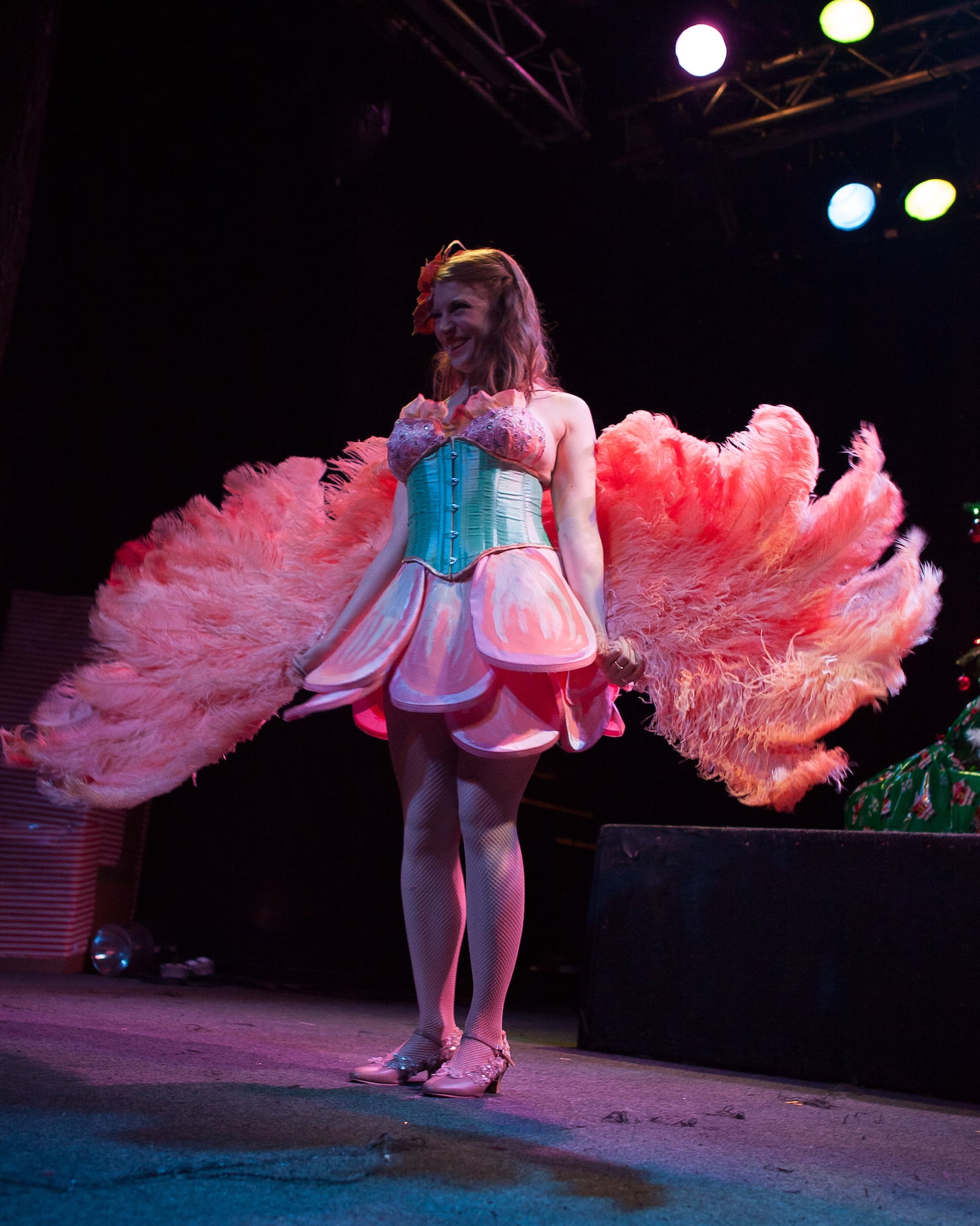 Red Snapper performs the "Flower Dance" at the Nearly Naked Nutcracker at Trees - Dec. 22nd,...