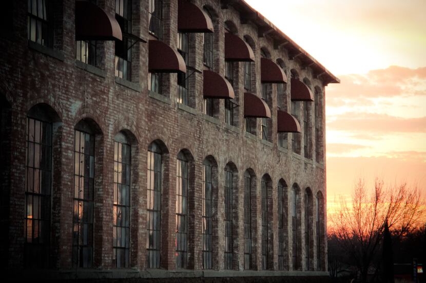 A photo shows the Cotton Mill, which has housed successful startups in the past and will...