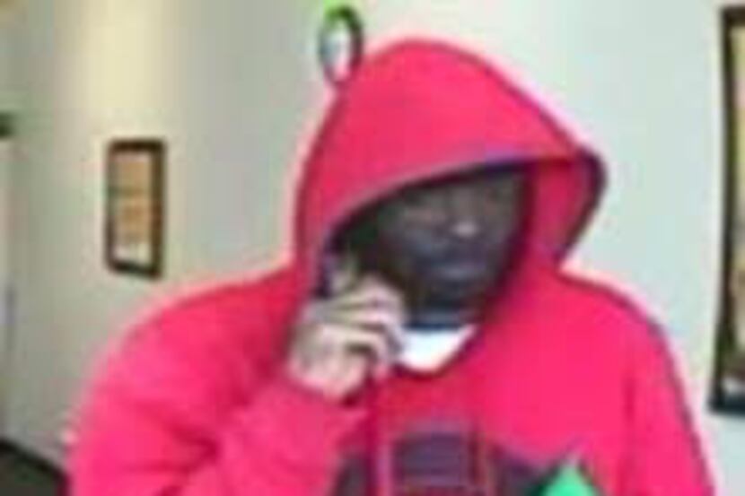  Police say the man in this photo robbed an Advance Cash America at gunpoint last week....