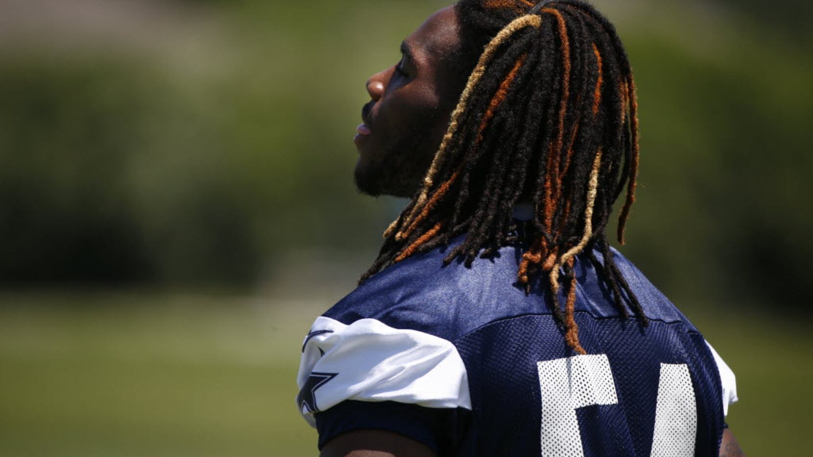 Dallas Cowboys Jaylon Smith during OTA practice at Valley Ranch in Irving, Texas Wednesday,...