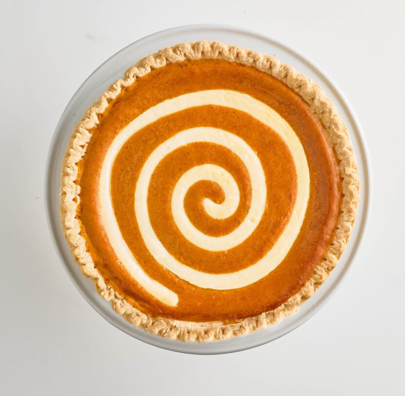 Central Market offers pumpkin cream cheese pie as part of its holiday offerings.