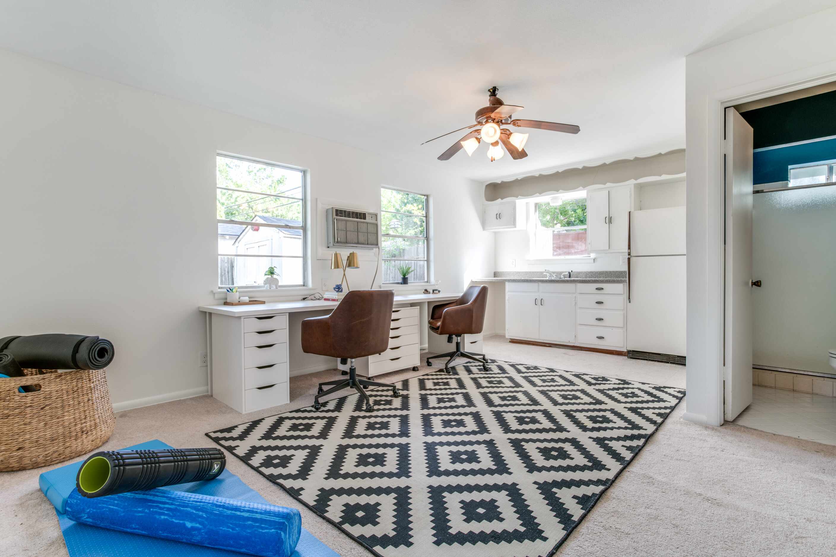 A renovated 1950s home in Old Lake Highlands at 603 Classen Drive has an accessory dwelling...