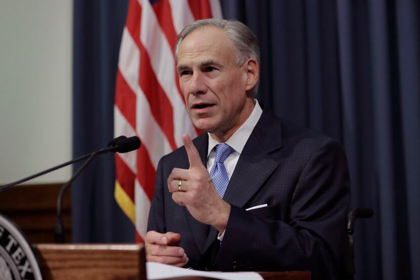 Texas Gov. Greg Abbott announces that there will be a special session of the Texas Legislature.