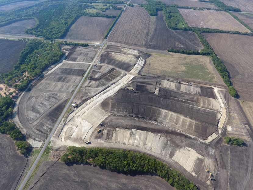 Construction has started on the almost 3,000-acre Mantua development.