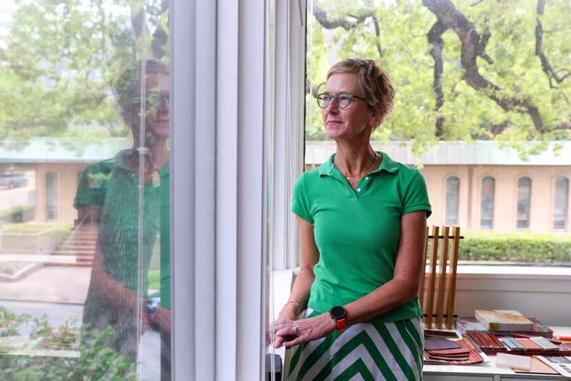 Dallas architect Kelly Mitchell poses for a portrait, on Friday, July 26, 2024, at her...