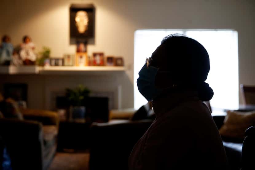 Maria Ramirez poses for a portrait in her apartment in Dallas. Millions of dollars have been...