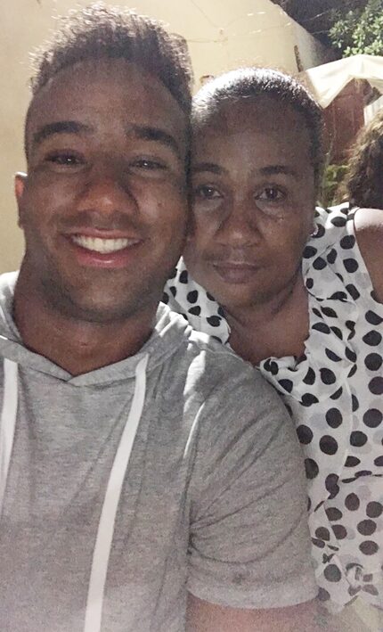 Ezequiel Duran and his mother, Ramona