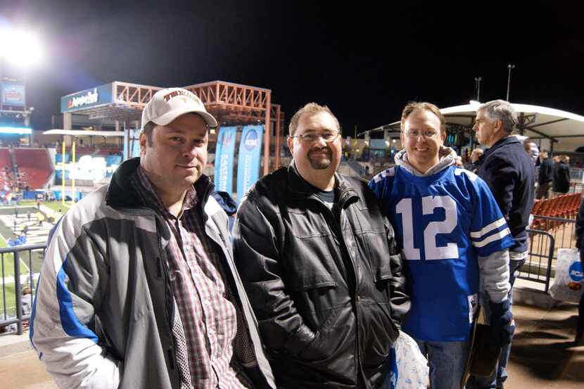 Here is the group photo from the 2010 FCS Championship Game in Frisco.

From left, Kendall...
