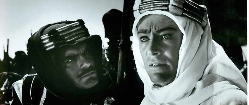  Omar Sharif and  Peter O'Toole in Lawrence of Arabia, which film critic Chris Vognar had...