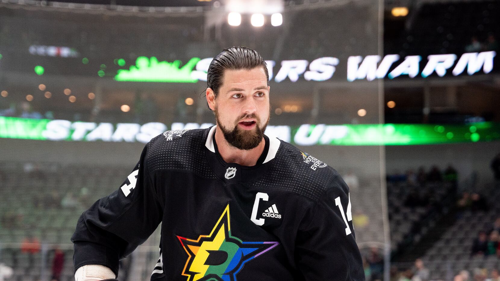 Dallas Stars unveil ceremonial warm-up jersey for first-ever Black