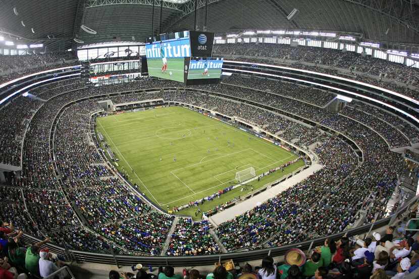 El AT&T Stadium será el escenario del partido entre las selecciones de México e Islandia...
