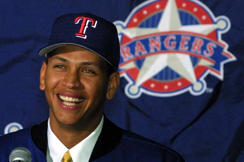 Alex Rodriguez: 2001, 2002, 2003 Rangers All-Star.