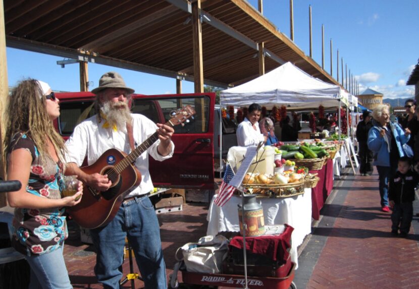 The 18-mile asphalt and dirt Santa Fe Rail Trail begins at the south end of the Railyard,...