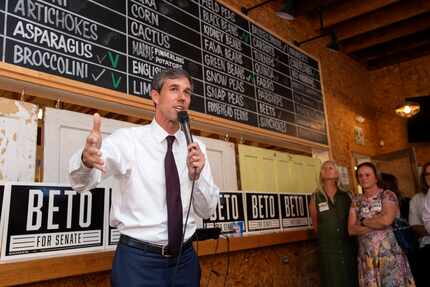 Interesting fact: Rep. Beto O'Rourke hosted an event for supporters at Mudhen Meat and...