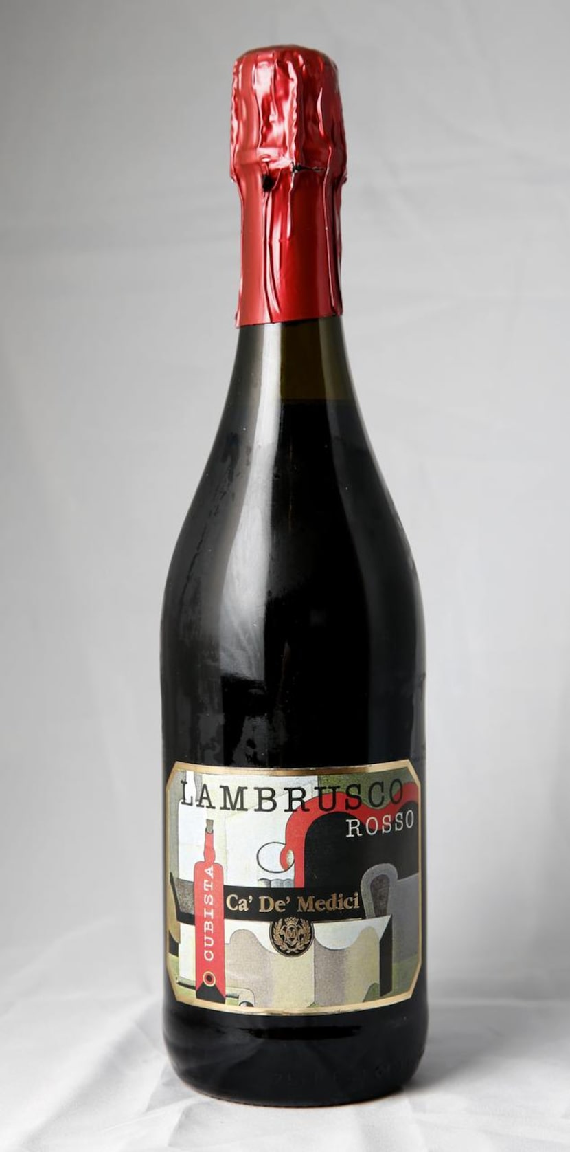 Ca’ De’ Medici Cubista Lambrusco Rosso Dolce, NV, Italy