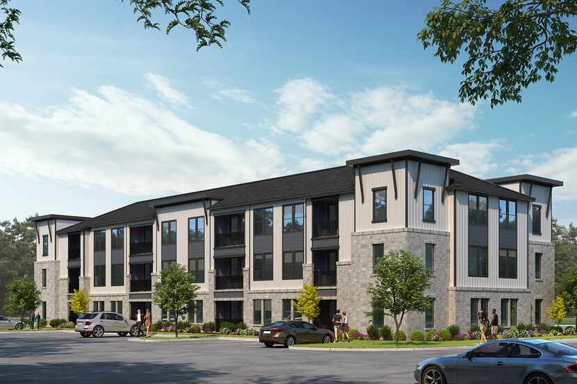 Dallas' HighPark Capital is building its Westerly apartment community on U.S. 287 in...