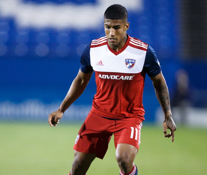 Newest FC Dallas signing Santiago Mosquera.