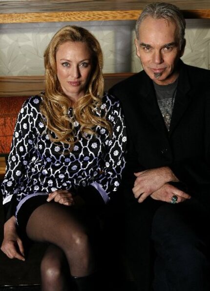 Billy Bob Thornton made a Dallas appearance with Virginia Madsen in 2007 while promoting...