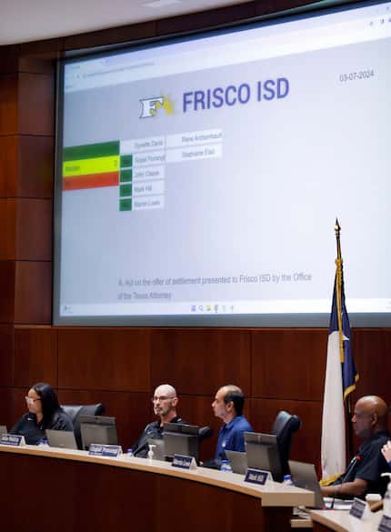 Following a closed door discussion, Frisco ISD board members voted to act on the offer of...