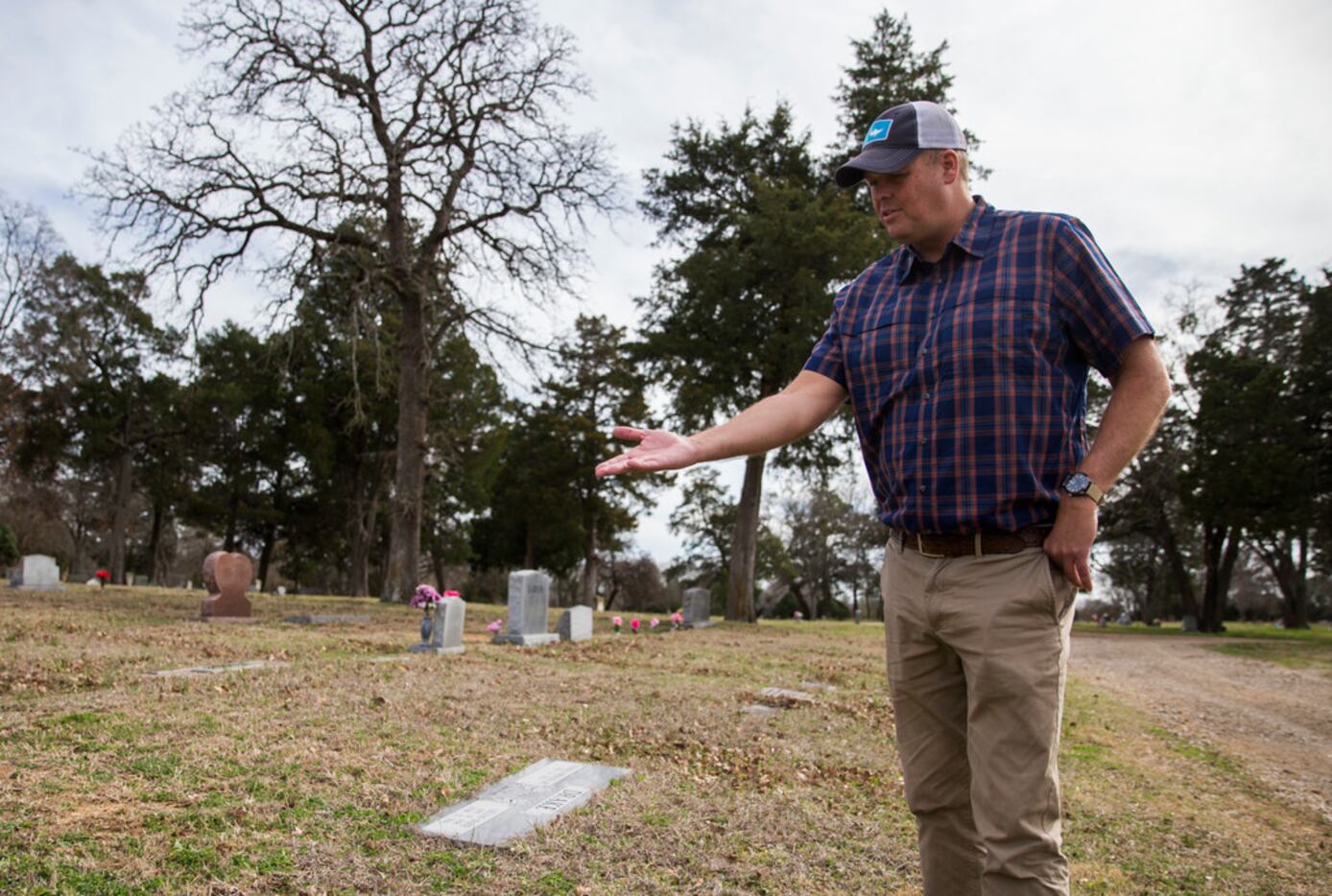Trinity River historian Ben Sandifer, an accountant by day, talks about the final resting...