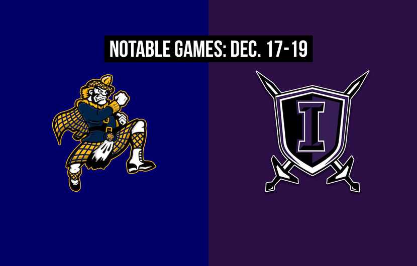 Notable games for the week of Dec. 17-19 of the 2020 season: Highland Park vs. Frisco...