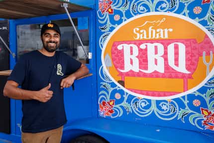 Zain Shafi opened Sabar Barbecue in November 2023 in Fort Worth. He serves...
