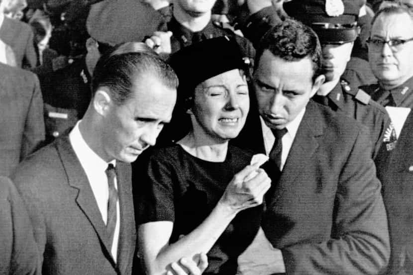 On Nov. 25, 1963, Marie Tippit, widow of police Officer J.D. Tippit, who was slain during...