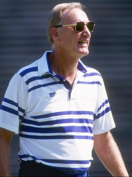 TCU head football coach Jim Wacker, who held the position from 1983-1991. 