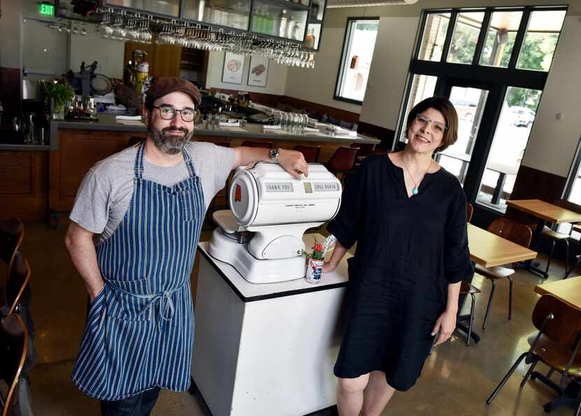 Co-owners Chef David Uygur and Jennifer Uygur at their restaurant Macellaio in the Bishop...