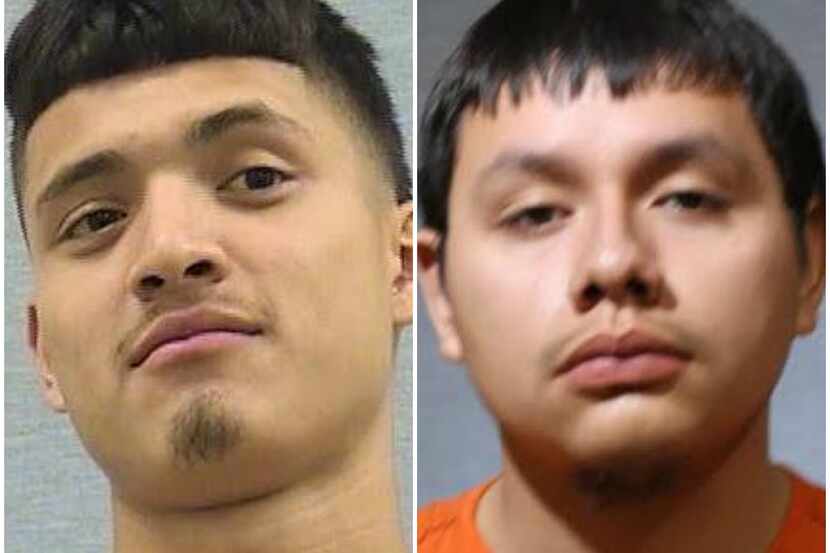 Edgar Adan Villegas-Torres (left) and Bryan Alexander Ibarra, both 17, face murder charges...