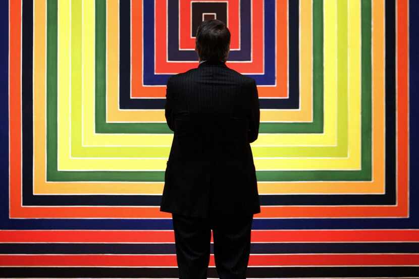 The Modern Art Museum of Fort Worth's Frank Stella exhibit was a big hit in 2016. (2007 File...