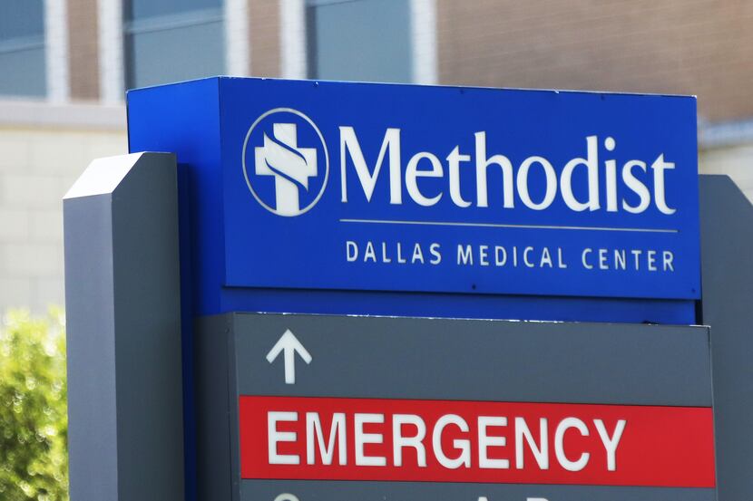 Methodist Health System Hospital at 1441 N. Beckley Avenue in Dallas, photographed on...