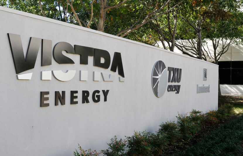 The headquarters of Vistra Energy on Monday, October 30, 2017 in Irving, Texas. ...
