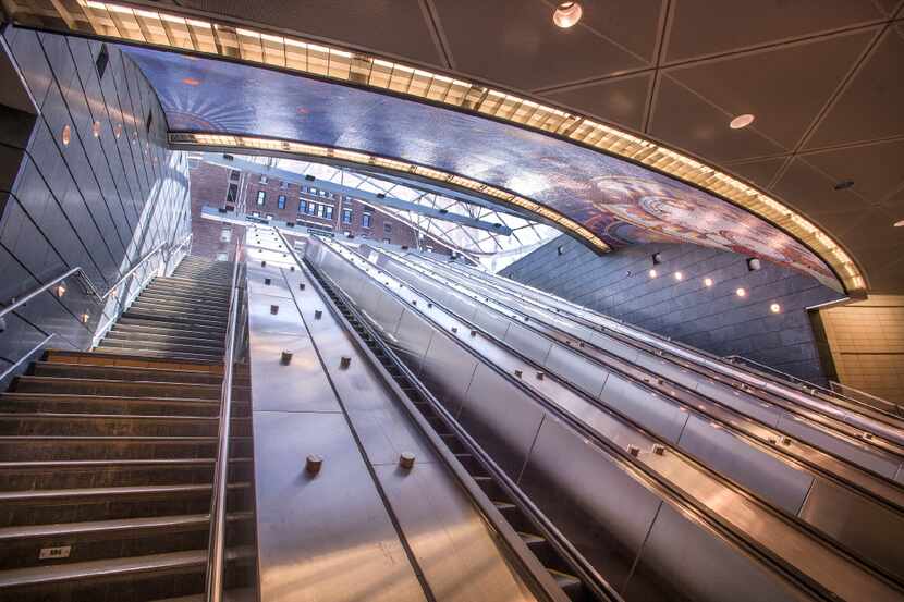 Hudson Yards subway station in New York City 