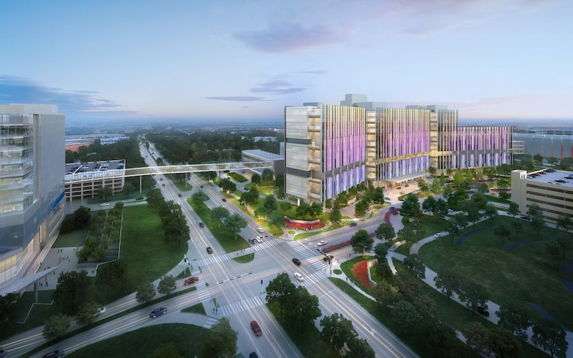 The new Dallas campus will include a physical representation of Children s and UT...