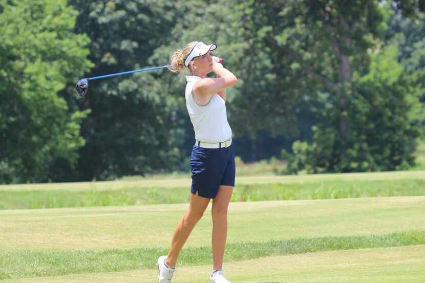 Freshman Ellie Szeryk, who is orally committed to play golf at Texas A&M, hopes to help the...