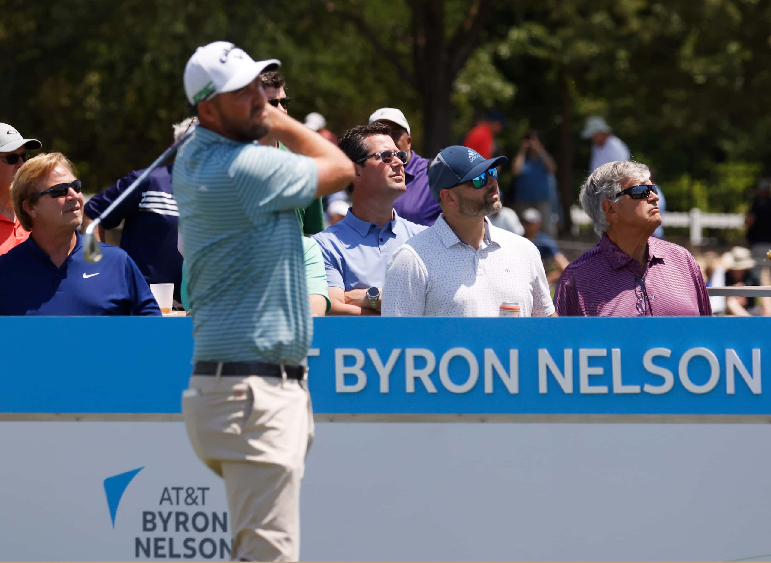 during round 2 of the AT&T Byron Nelson  at TPC Craig Ranch on Friday, May 14, 2021in...