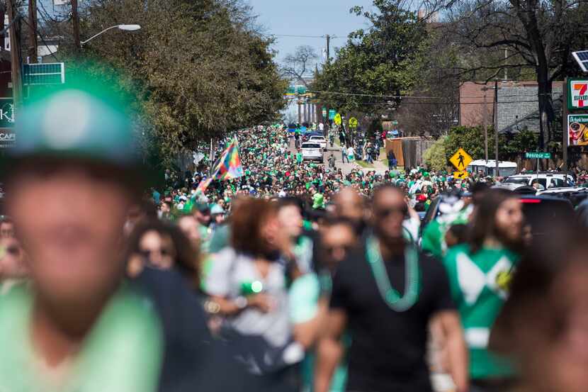 The Dallas St. Patrick's Day Parade & Festival is a spirited day in Dallas. After the...
