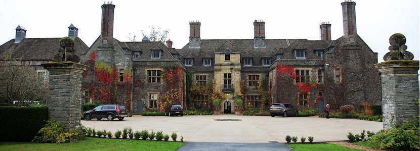 Llangoed Hall, a country manor once owned by famed designer Laura Ashley and her husband, is...