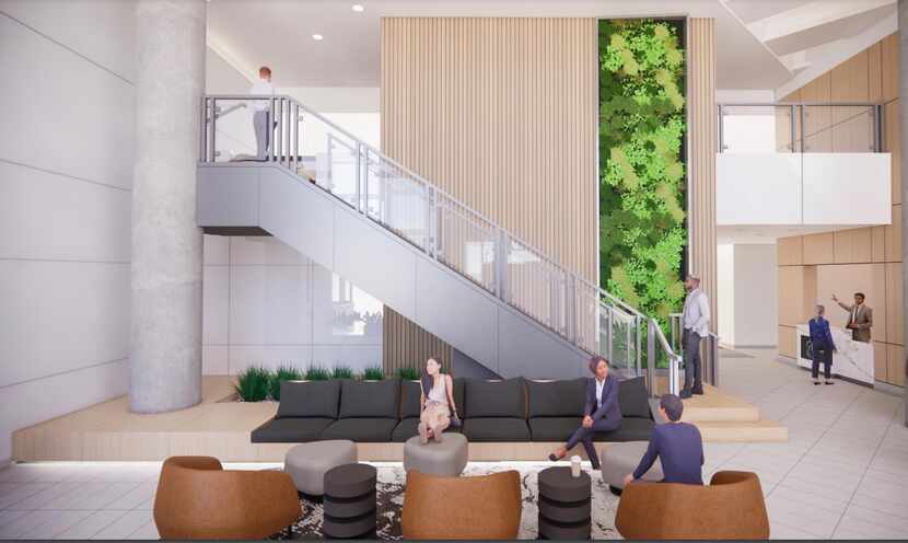 A new lobby is part of the planned Crestview Tower renovations.