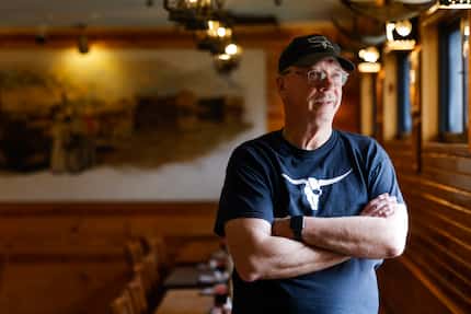 Ranchman's Ponder Steakhouse owner Dave Ross poses for a portrait on Wednesday, March 29,...