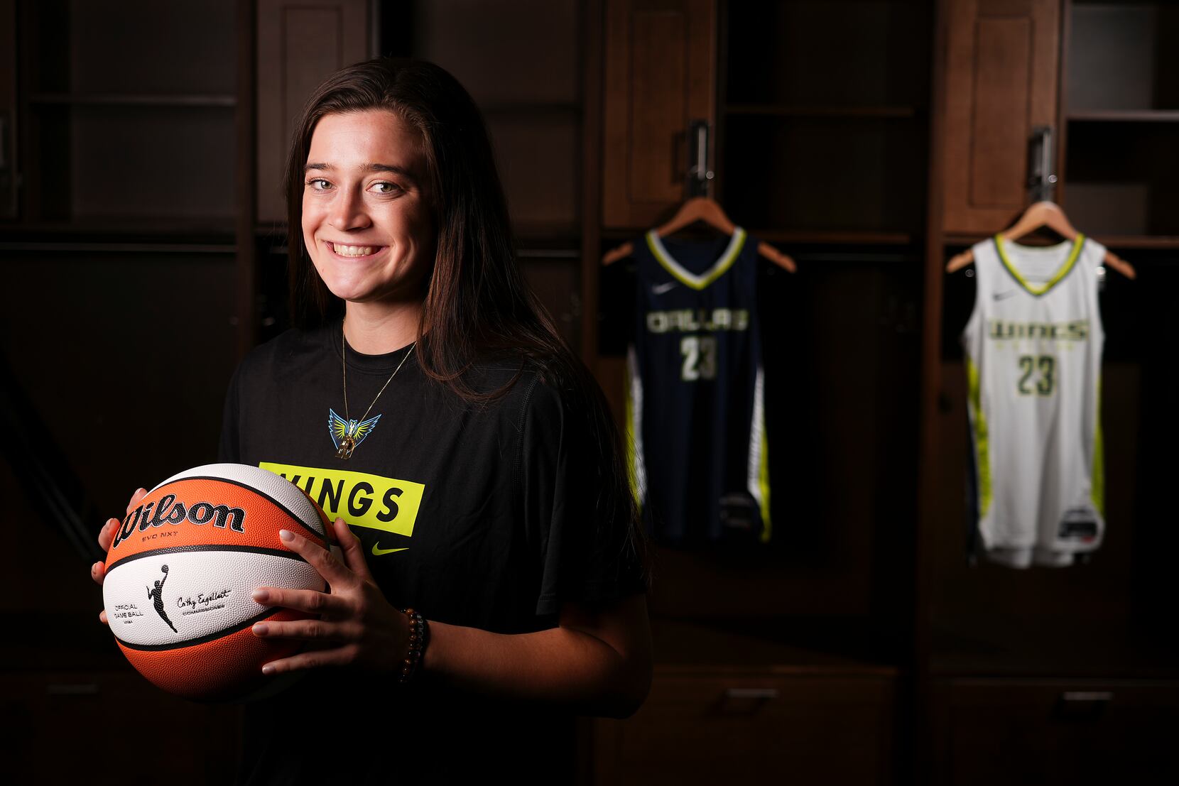 Hot] Get New Maddy Siegrist Jersey Dallas Wings Black #20